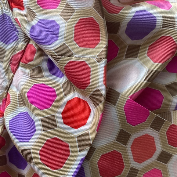 Kate Spade Aubrey silk Wrap Dress with Sash 10 silk - Picture 13 of 14